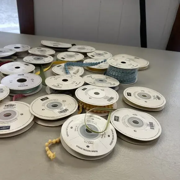 Stampin' Up! Ribbon Spool Lot Multicolor Styles Cardmaking Scrapbook Craft - Picture 9 of 15